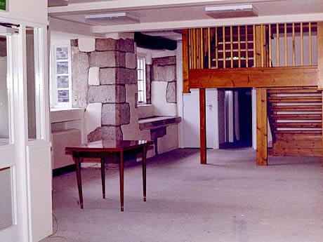 Photo Gallery Image - Taprell House Open Day 1993, ground floor with stairs