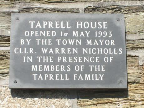 Photo Gallery Image - Taprell House opened on  1 May 1993 by the Town Mayor